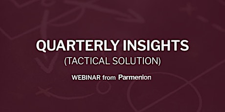 Tactical Webinar - February 2020 primary image