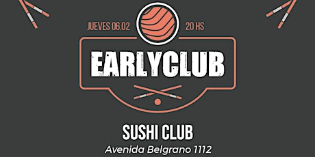 Imagen principal de Sushi Early Roll // Sushi Club Mendoza