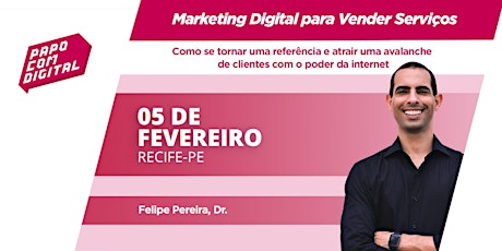 Imagem principal do evento Papo com Digital - Palestra Marketing Digital para Vender Serviços - SEBRAE