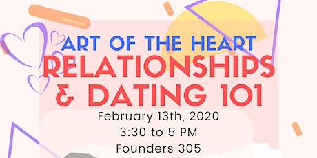 Art of the Heart: Relationships & Dating 101 primary image