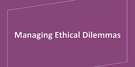 Managing Ethical Dilemmas primary image