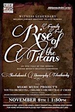 Family Fest: Rise of the Titans by Miami Music Project. primary image