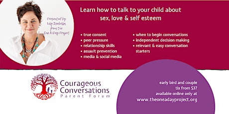 CASTLEMAINE - Courageous Conversations Parent Forum primary image