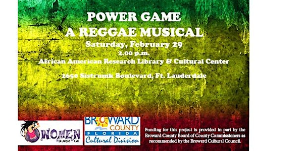 Power Game - A Reggae Musical