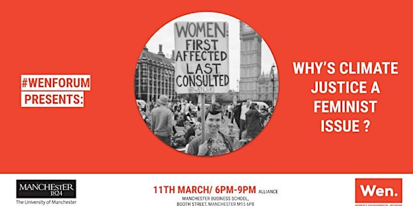 #WENFORUM presents: WHY'S CLIMATE JUSTICE A FEMINIST ISSUE?