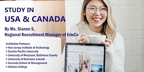 Info Session Study in USA & Canada with EduCo primary image