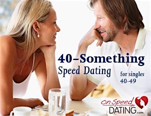 "40-Something" Speed Dating For Singles 40-49 primary image