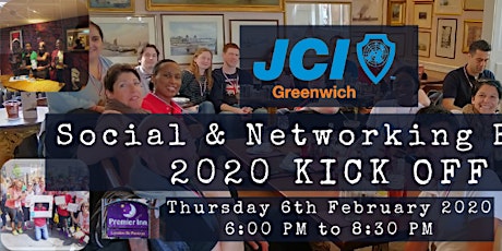Social & Networking Event: 20:20 JCI Greenwich Kickoff primary image