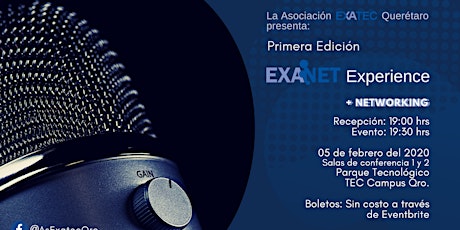 Imagen principal de Primera Edición EXANET Experience Querétaro