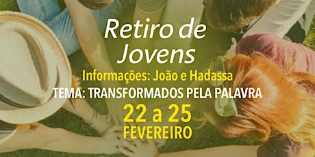RETIRO DE JOVENS IBOA - TRANSFORMADOS PELA PALAVRA.  primärbild