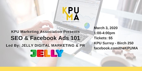 KPUMA Presents: SEO & Facebook Ads 101 primary image