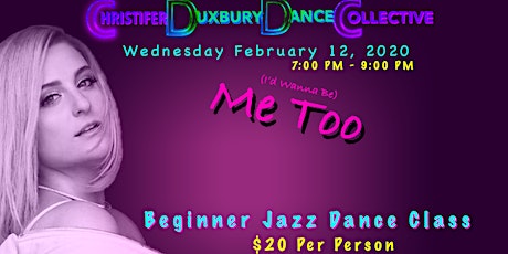 I'd Wanna Be Me Too - Beginners Jazz Dance Class Event primary image