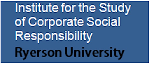 Ryerson CSR Institute talk: Understanding Community Investment