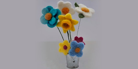 Make a Posy of Felted Flowers (Adult Course) primary image