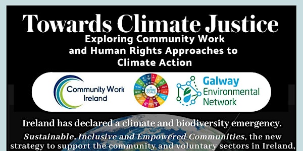 Exploring Community Work  and Human Rights Approaches to Climate Action