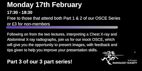 RadSoc Revision Series: OSCE Workshop primary image
