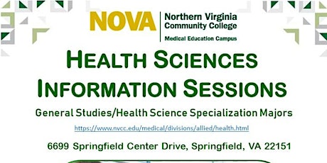 Health Sciences Information Session primary image
