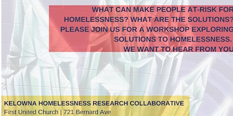 Solutions to Homelessness: Community Workshop primary image