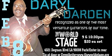The World Stage presents *DARYL DARDEN*  primary image