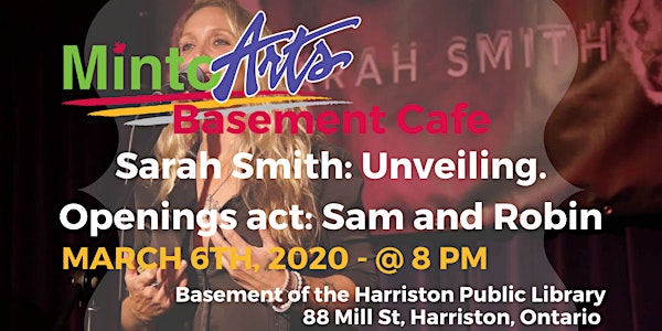 Basement Cafe presents: SARAH SMITH and Sam and Robin