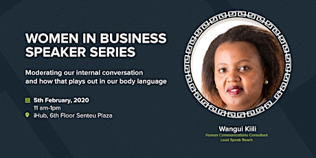 Wangui Kiili - iHub Women In Business Speaker Series primary image