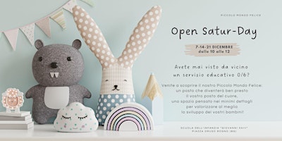 Image principale de OPEN SATUR-DAY Scuola dell'Infanzia "Giovanni XXIII" Rogno (BG)