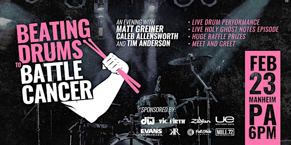 Beating Drums to Battle Cancer: Featuring Matt Greiner, Caleb Allensworth and Tim Anderson
