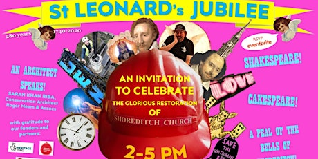St Leonard's Jubilee: Shoreditch Church Restoration Party primary image