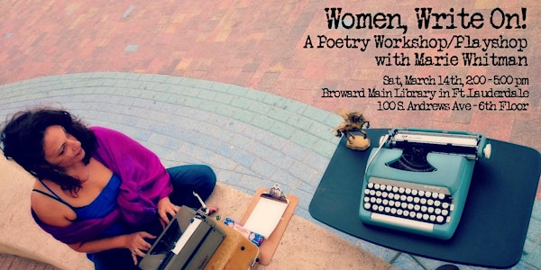 Poetry Workshop: Women Write On!
