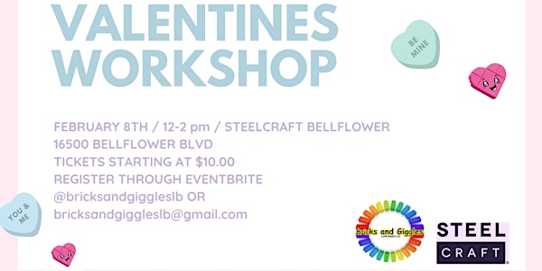 LEGO Valentines Day workshop