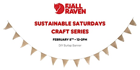 Sustainable Saturdays Craft Series: DIY Burlap Banner primary image