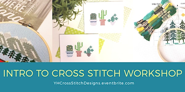 Intro to Cross Stitch workshop @ Marche Toronto