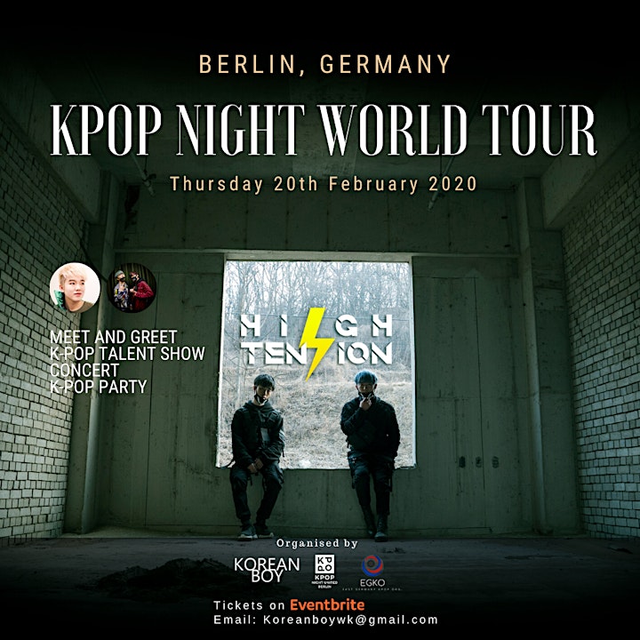 [Berlin] K-POP NIGHT World Tour with High Tension image