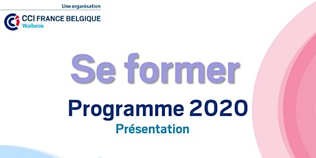 Se former : Présentation du programme 2020