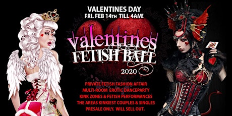 2020 Valentines Fetish Ball + Private Dance Party (LAST CHANCE TICKETS ADDED)! primary image