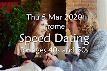 Speed Dating- Frome (Ages 40s and 50s)- BABS (Bath & Bristol Singles) primary image