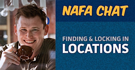 Imagen principal de NAFA Chat | “Finding and locking in locations” | James Doherty