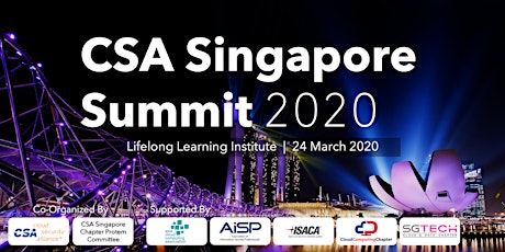 CSA Singapore Summit 2020  (cancelled due to COVID-19) primary image