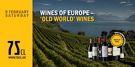 Wines of Europe – ‘Old World’ Wines primary image
