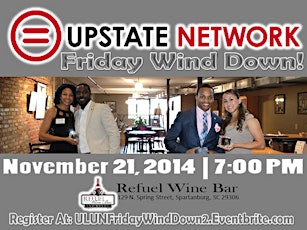 Upstate Newtork: Friday Wind Down! (Spartanburg) primary image
