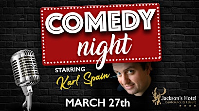 Hauptbild für Comedy Night with Karl Spain