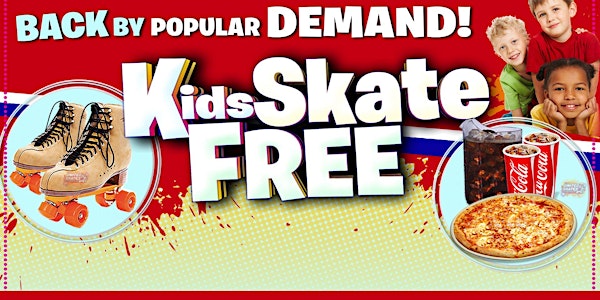 Kids Skate Free Saturday 2/8/2020 at 12pm (with ticket)