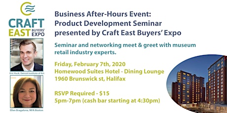 Business After-hours Seminar & Networking Event at Craft East Buyers' Expo primary image