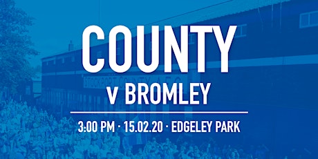 #StockportCounty vs Bromley primary image