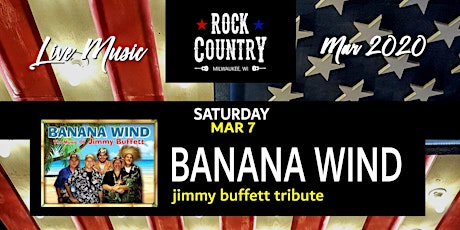 Banana Wind (Jimmy Buffett Tribute) at Rock Country! primary image