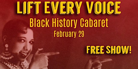 Lift Every Voice Black History Cabaret  primärbild
