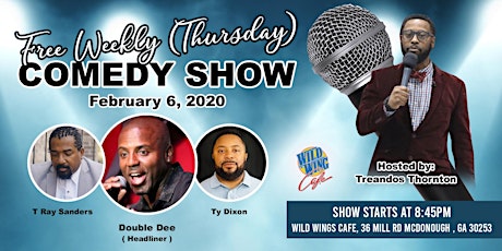 Funny Thursday Comedy Show( Wild Wing Cafe) primary image