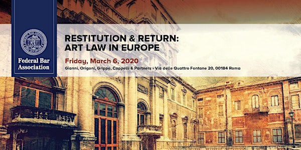 Restitution & Return: Art Law in Europe