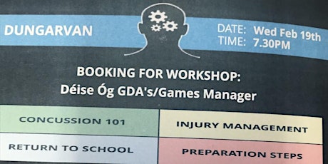 Concussion Awareness Workshop primary image
