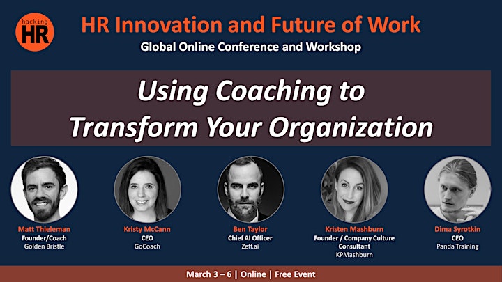 HR Innovation and Future of Work Global Online Conference and Workshop image